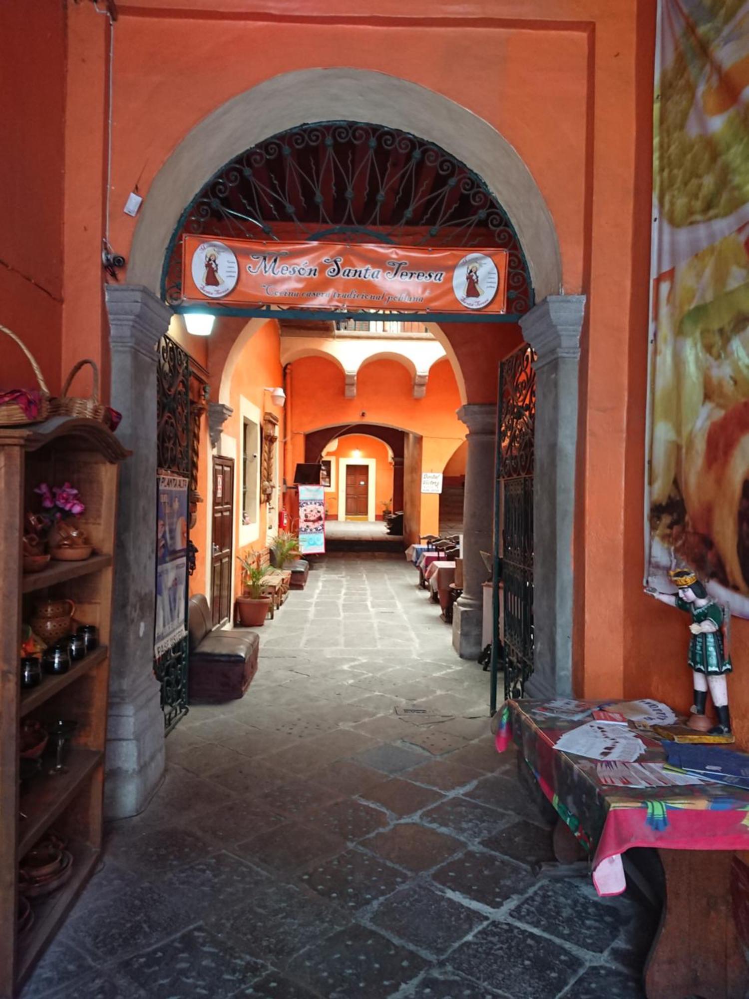 Ferienwohnung Meson De Santa Teresa Puebla Exterior foto