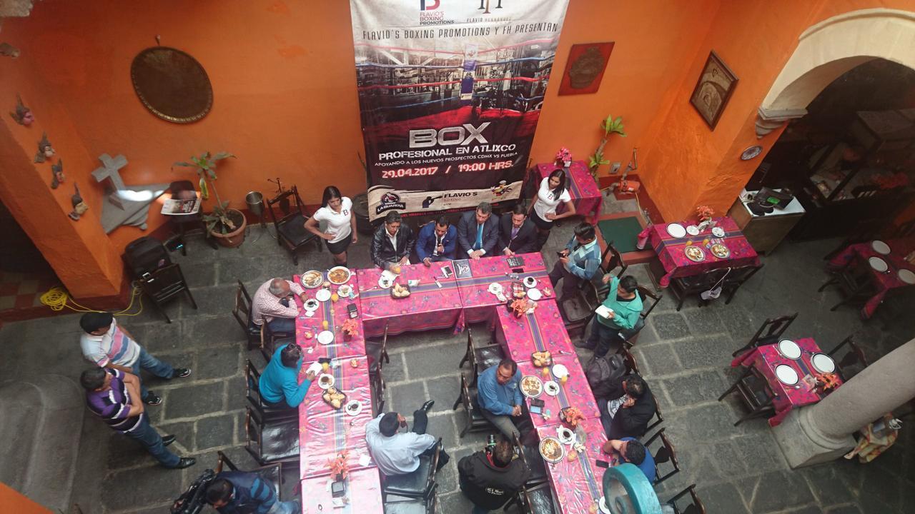 Ferienwohnung Meson De Santa Teresa Puebla Exterior foto